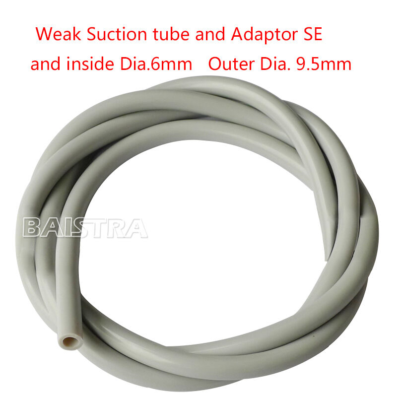10 PCS Tubing Hose Pipes 1.5m for Dental Saliva Ejector Suction Low Weak HVE