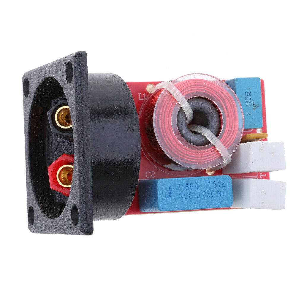 DIY 80W 2Way Audio Filter Speaker Crossover Hi/Lo Frequency Divider