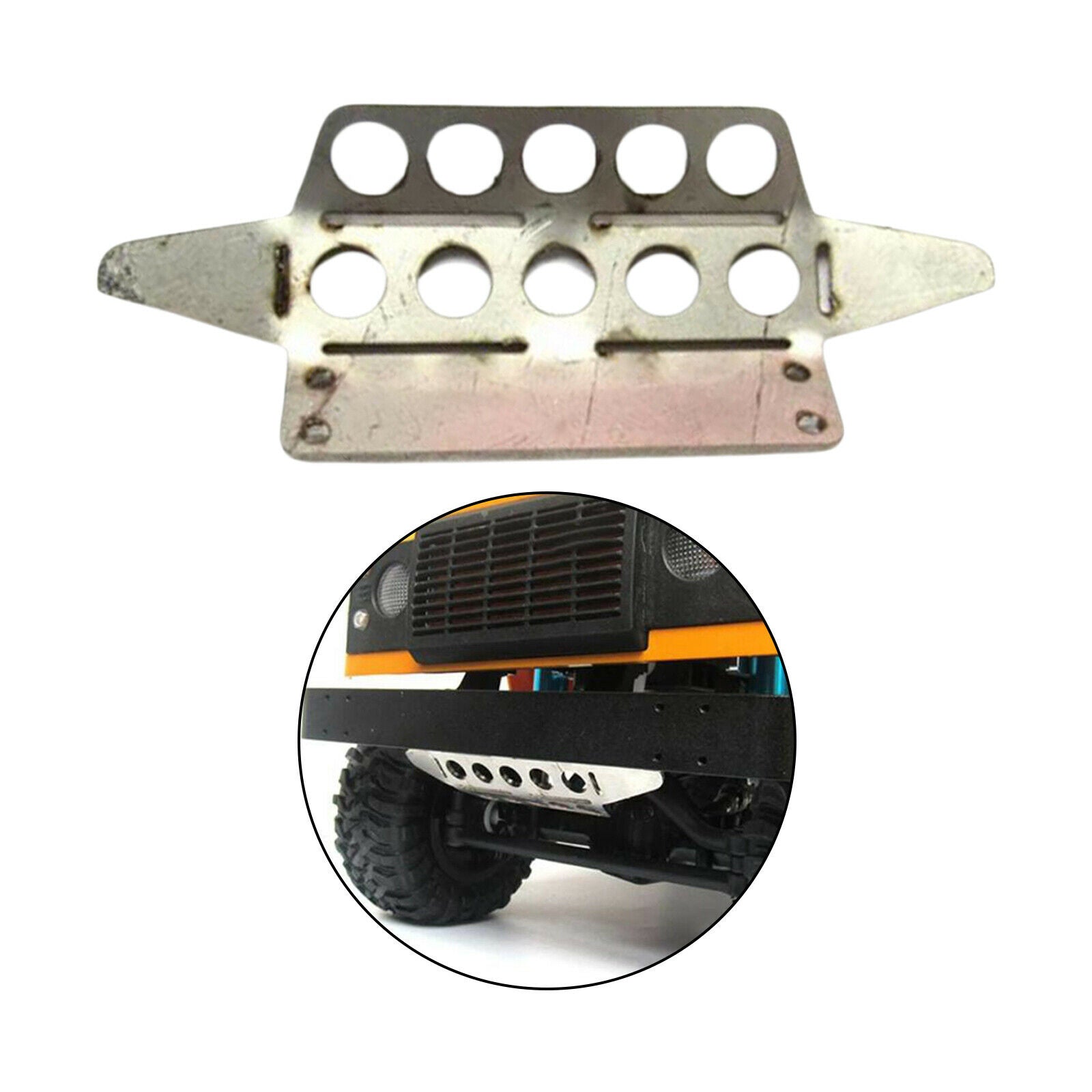 Metal Chassis Armor Guard Plate Board for MN D90 D91 RC Crawler Body Accs