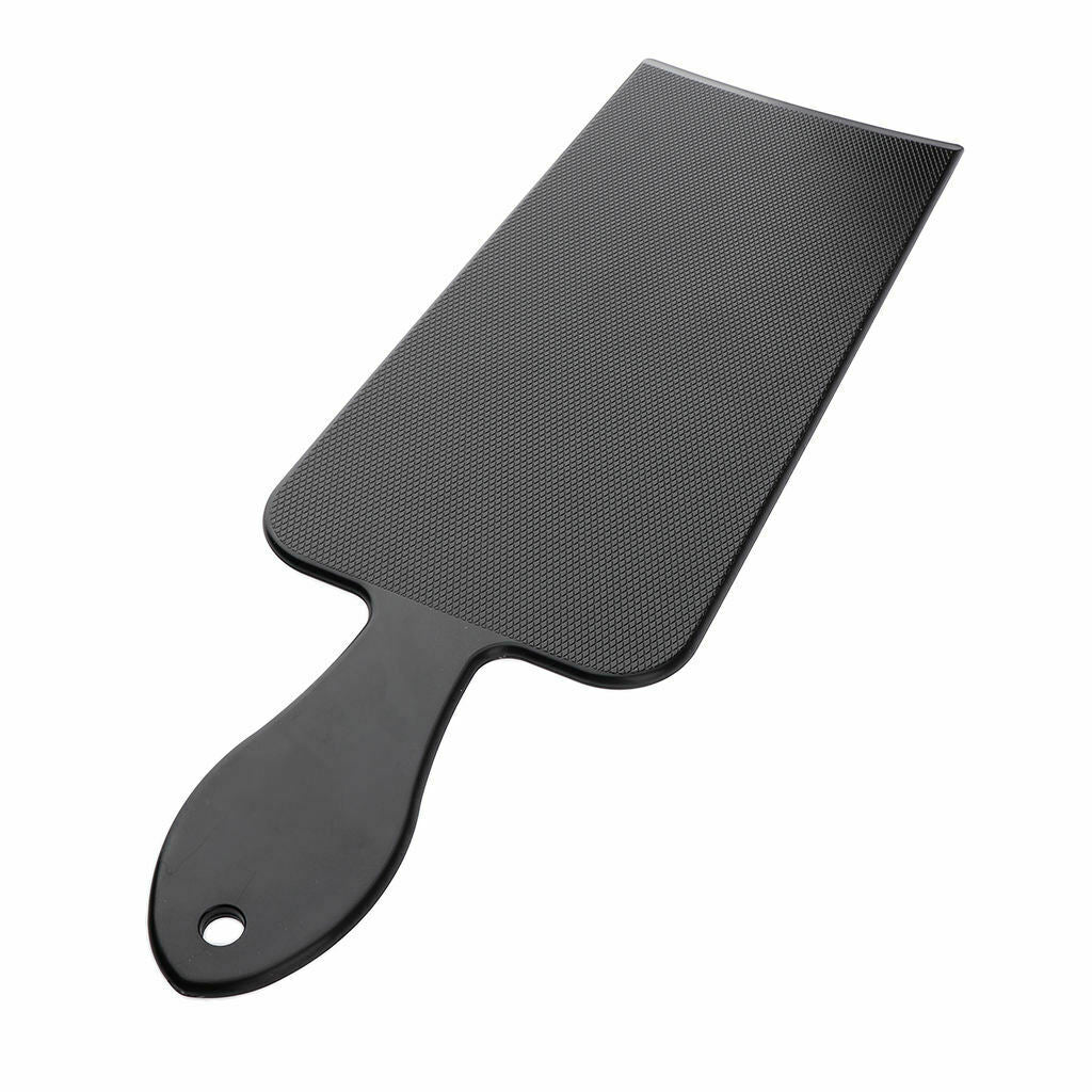 2 Packs Salon Plastic Flat Top Coloring Balayage Highlight Board Black M/L