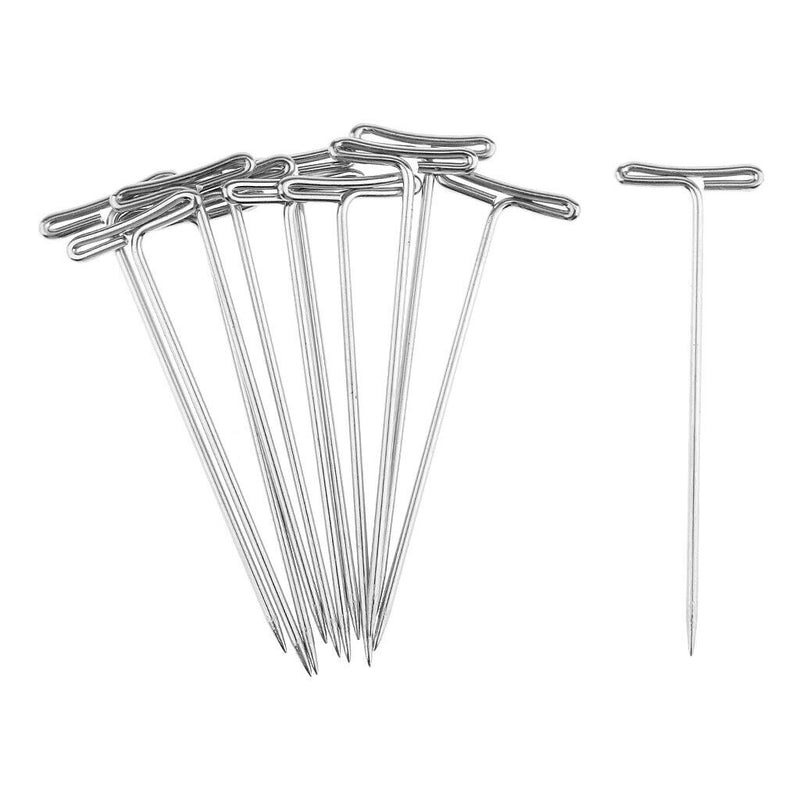 12Pcs Weaving Needle for Making Lace Wig Hair Accessories Tools T-Shape