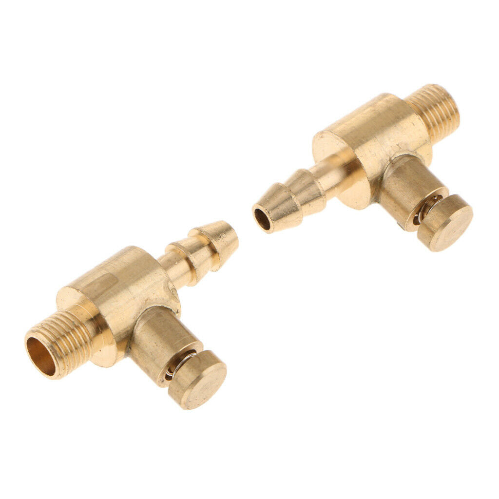 2 Pieces 6.5mm Air Pump Chuck Clip Tyre Valve Car Truck Tire Inflator Nozzle