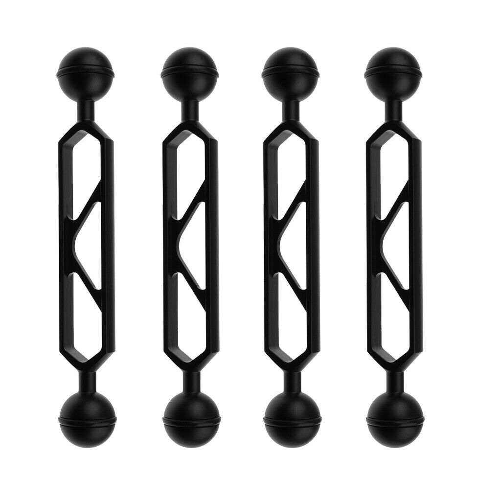 4 Pieces Scuba Diving Camera Extension Arm Connector Adapter Base 6inch