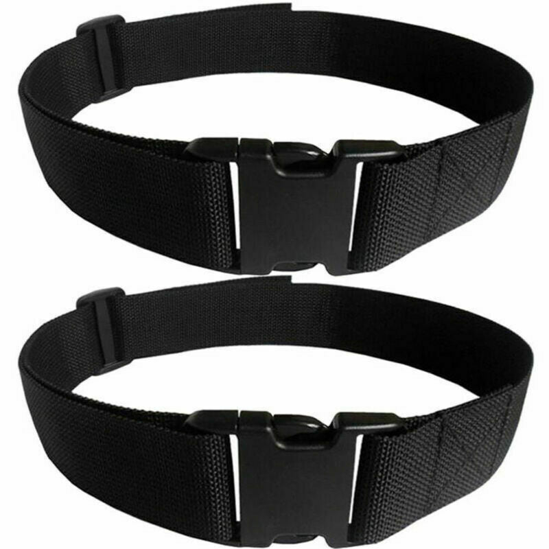 2PCS Nylon Adjustable Quick Release Heavy Duty Tool Work Belt Workers Builders