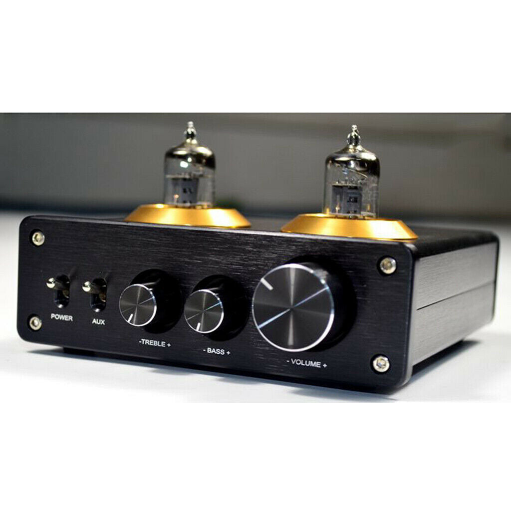 Valve Tube Preamplifier HIFI 6J1 Stereo Audio Pre-amp Preamp Phono Amp, NEW