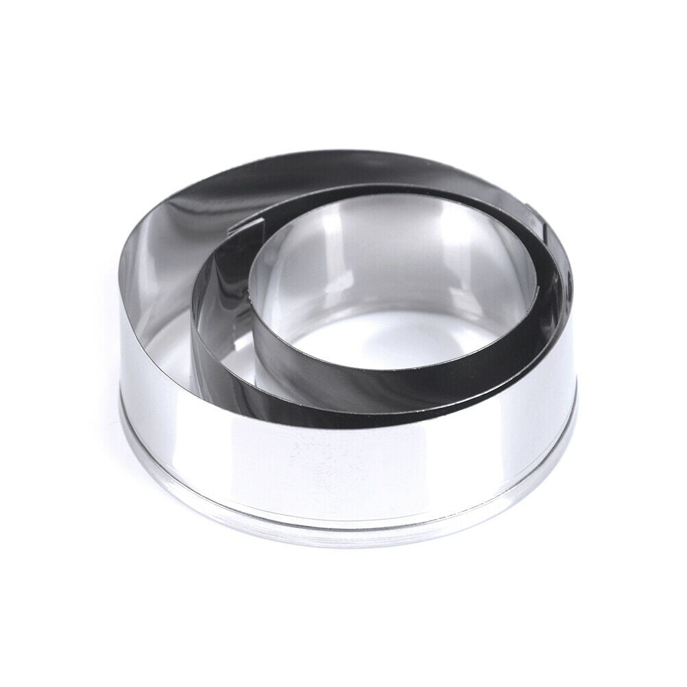 3pcs/set stainless steel rounds circle shaped cookie cutter biscuit pastry molds