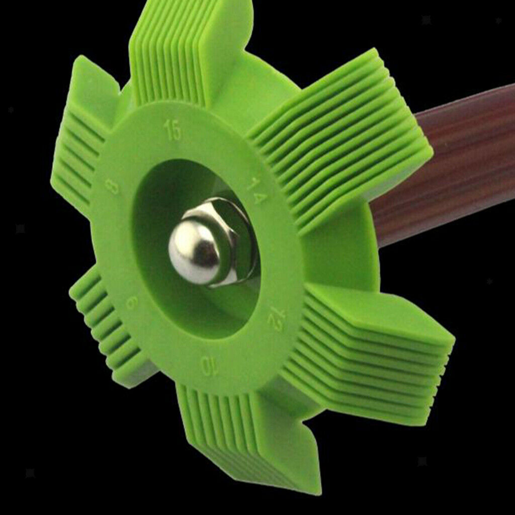2 Pieces Air Conditioning Tools Finned Comb Blade Brush Tools Cleaning Accs