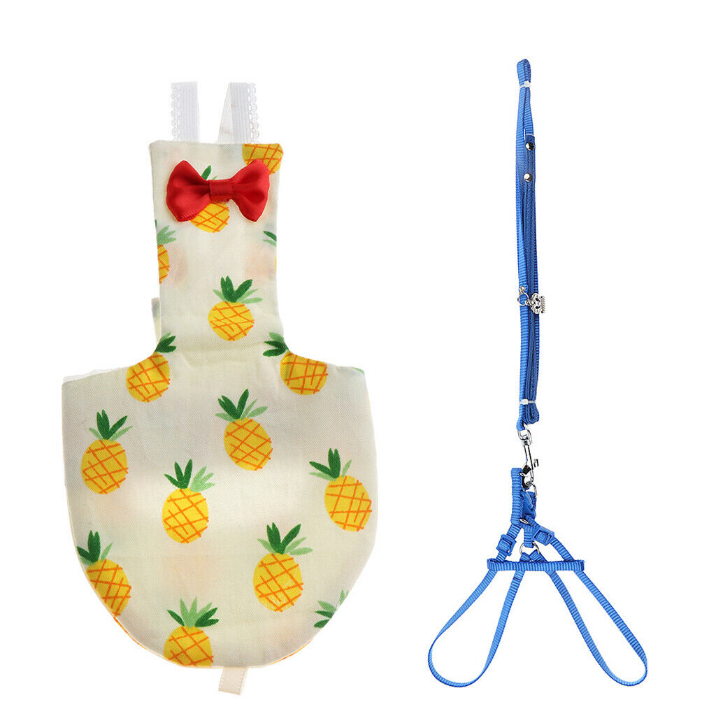 Lightweight Parrot Bird Leash Rope Comfortable Birds Bird Pocket Nappy Easy to