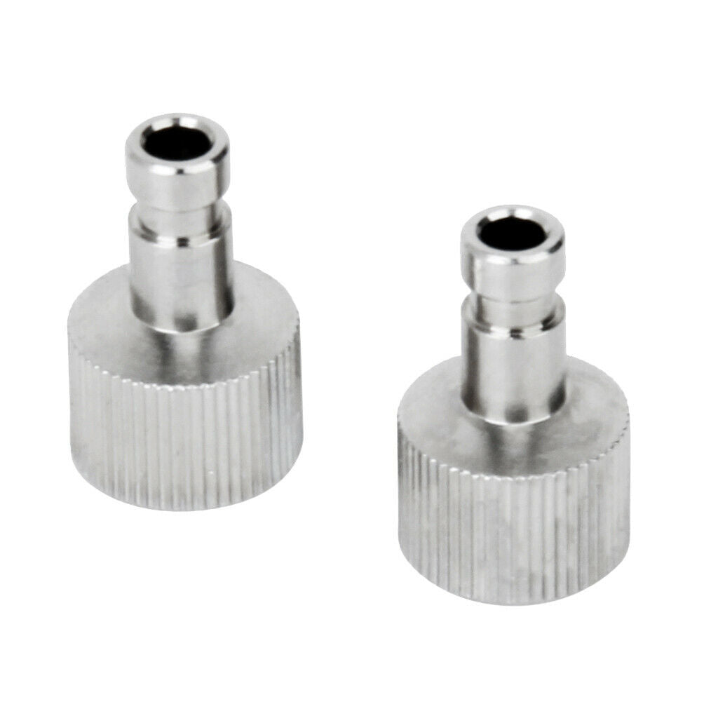 2pcs 1/8" Airbrush Quick Disconnect Coupler Hose Connector Release Adapter