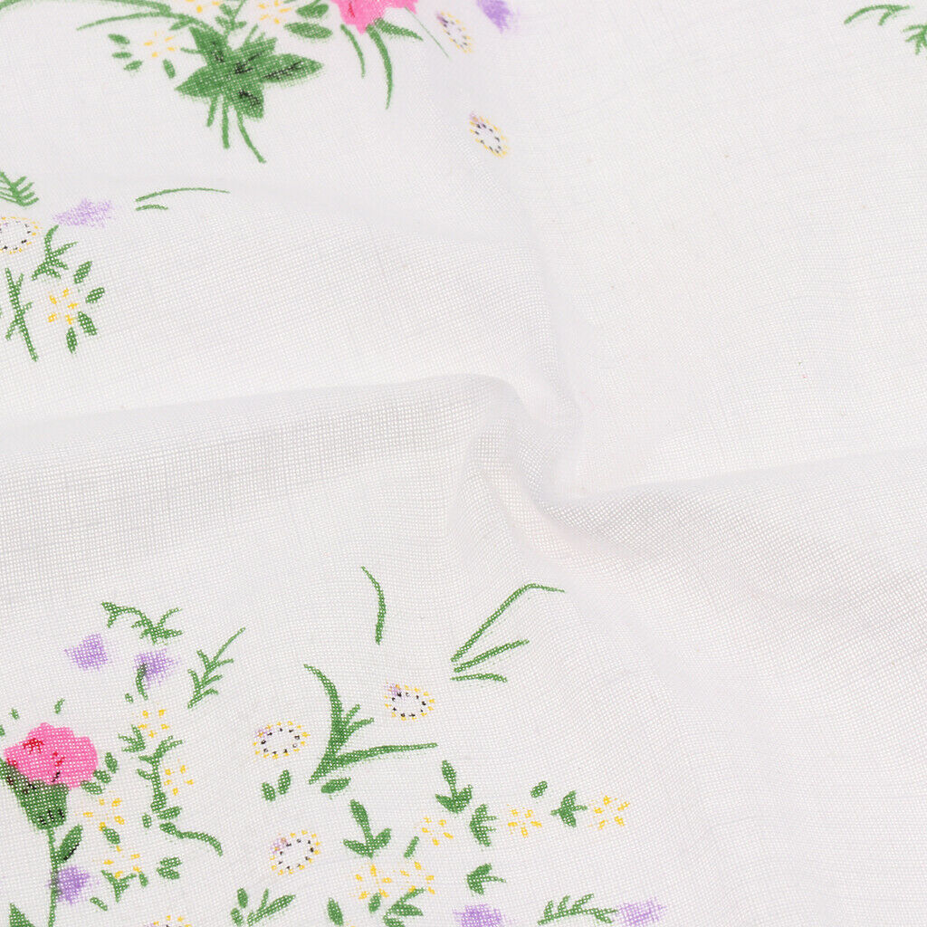 10 pieces women fabric handkerchiefs flowers cotton handkerchiefs