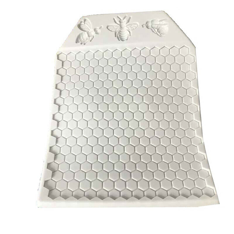 Bees Honeycomb Mold Textured Silicone Fondant Decorating Chocolate Cake MoulBDA