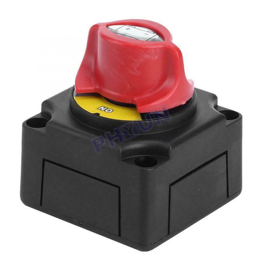 Car Truck Battery Isolator Disconnect Switch 300A DC 12V 24V ATV SUV Universal