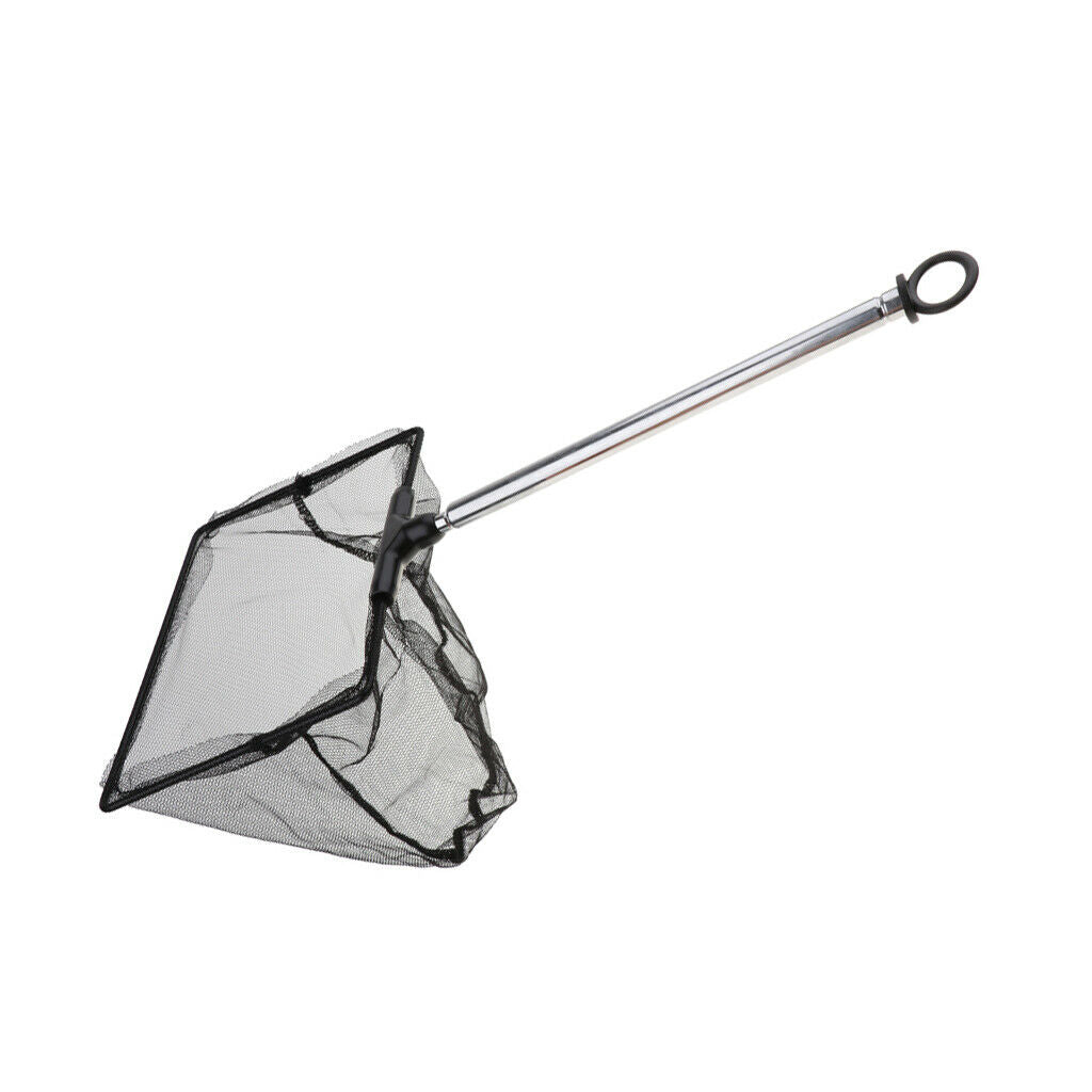Pack Of 2 Fishing Net Extendable Durable Landing Net For Fish Tank Ponds, S & L