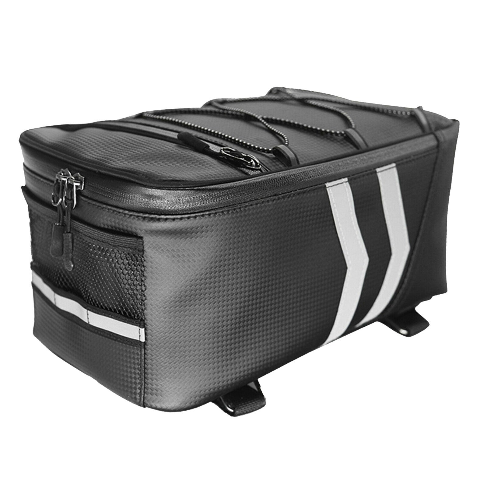 Waterproof 9L Bike Rear Carrier Bag Bicycle Road Cycling Pannier Black