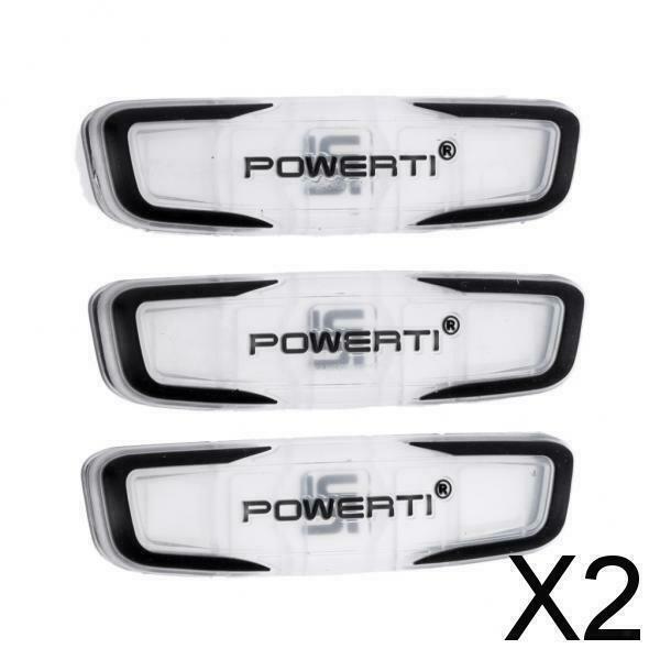 2X 3 Pieces Long Tennis Racquet Shock Absorber Racket Damper Vibration Players