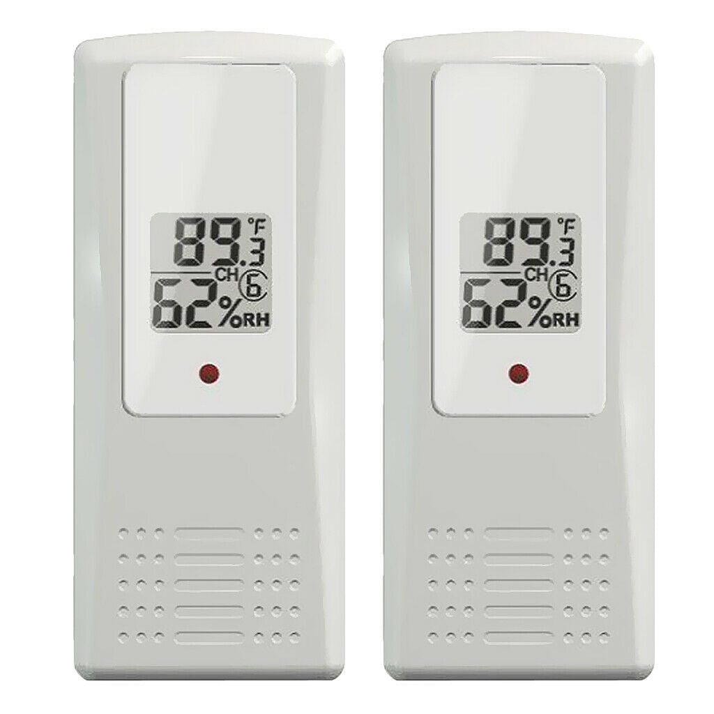 2xWeather Wireless Thermo-Hygrometer Remote Sensor for -07 Weather Station