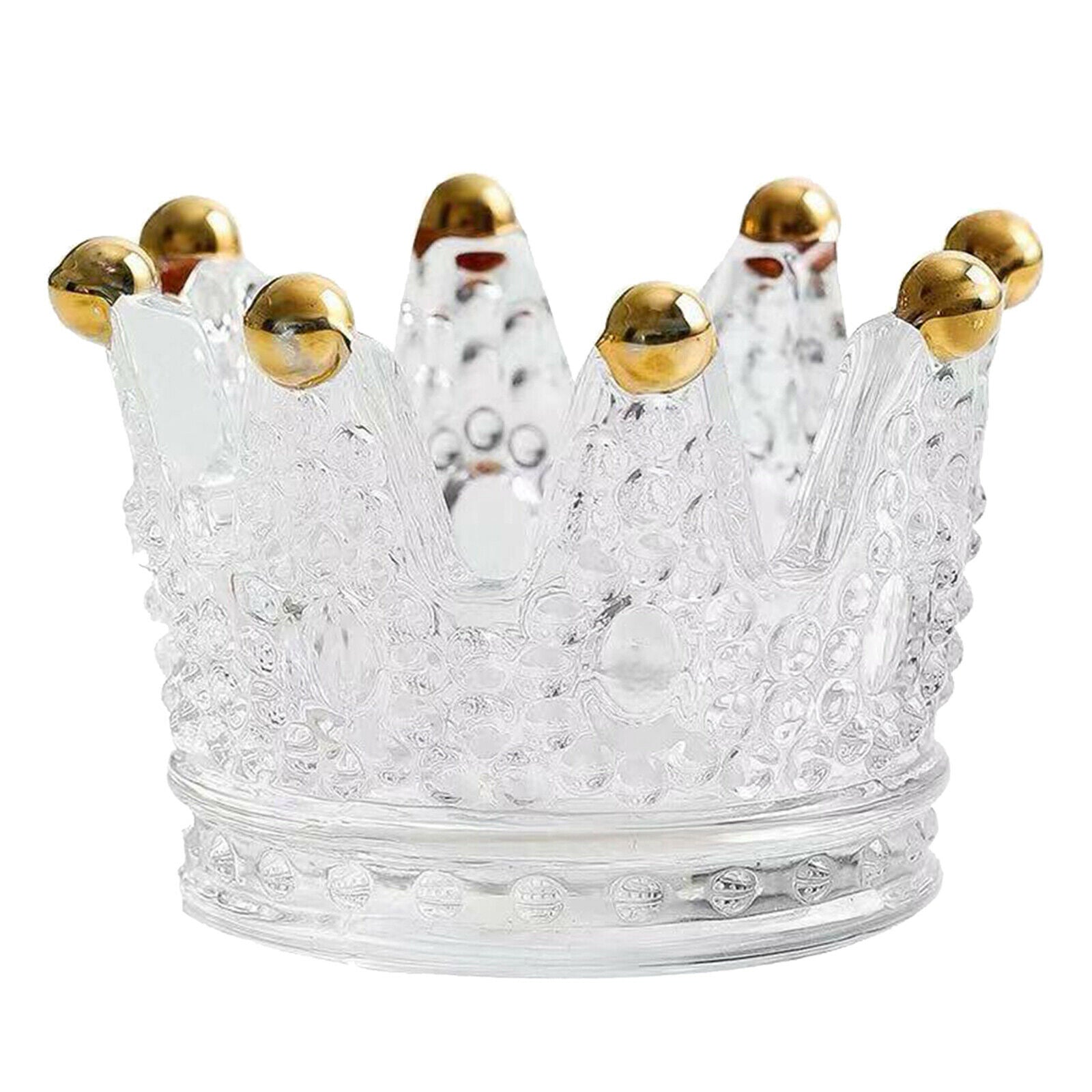 Glass Candle Holder Tealight Holder Jewelry Tray Decorative Ashtray Glass Votive