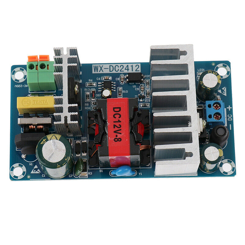 AC-DC 12V 8A Isolated Switch Power Supply Module Converter Step Down Module  Tt