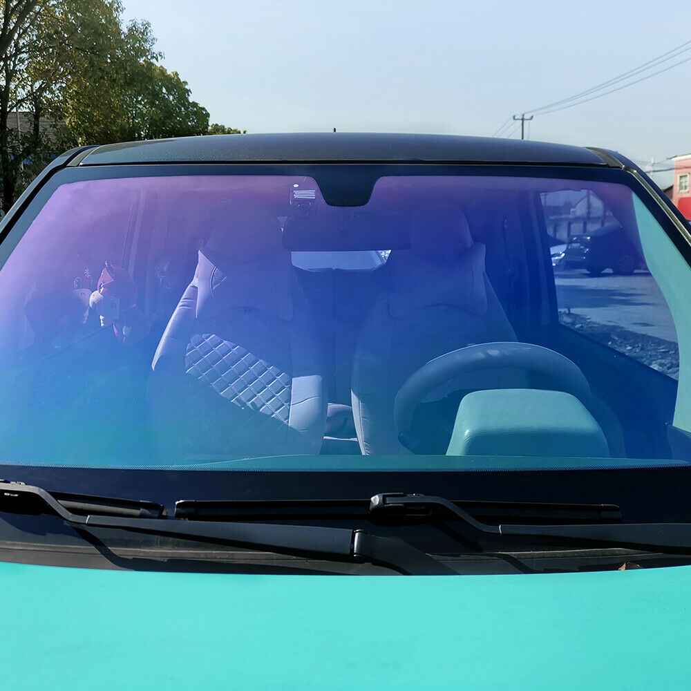 VLT75% Auto Car Chameleon Window Tint Film Blue Purple Decorative Solar Tint