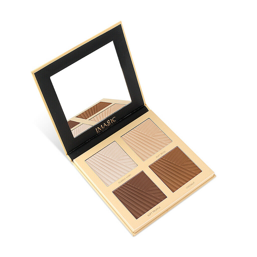 Makeup Silky Matte Bronzer Palette Long Lasting Face Contour Bronzing Powder