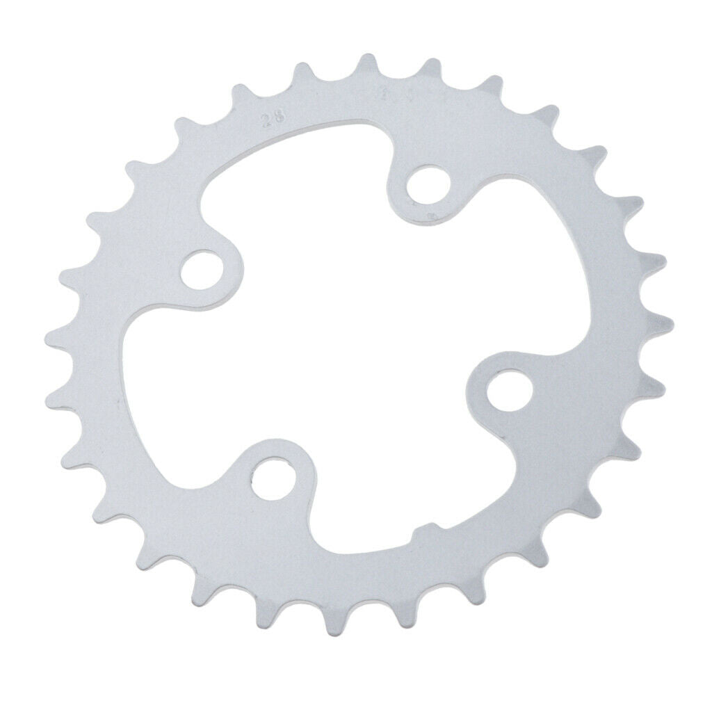 Cycling Chainring Narrow Wide with 4 Bolts for Road Bike Mountain Bike