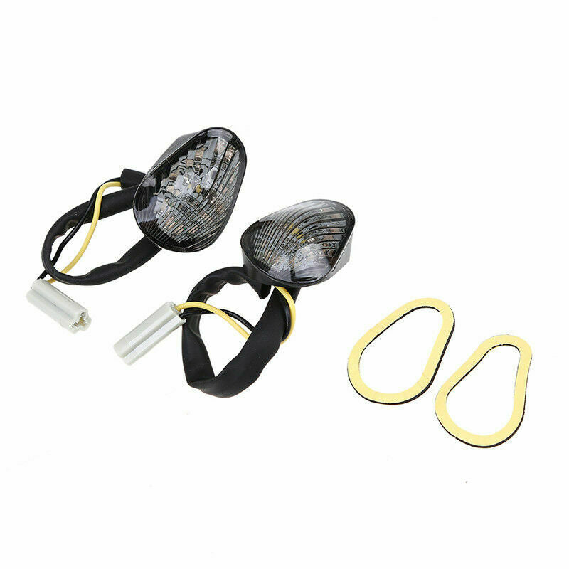 Plastic LED Turn Signal Lights Indicator Lamp For Yamaha YZF R1 YZFR6 YZF-R6S