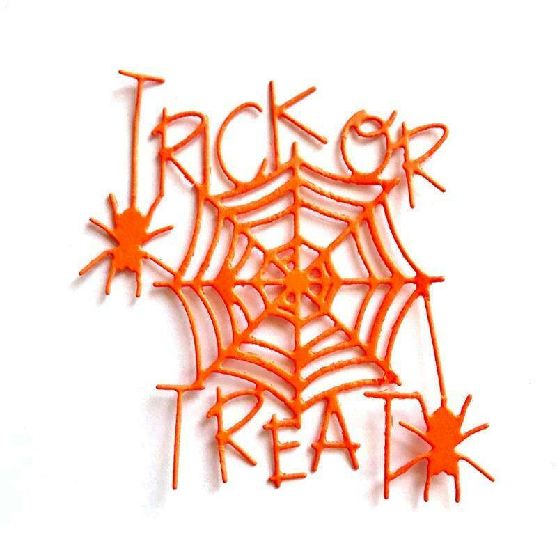 Halloween Spiderweb Metal Cutting Dies Stencil DIY Scrapbooking Album Paper Card