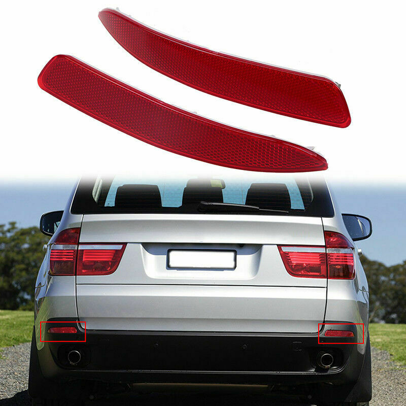 Rear Bumper Lens Reflector Light Signal Lamp Fit For BMW X5  2008 2009 2010