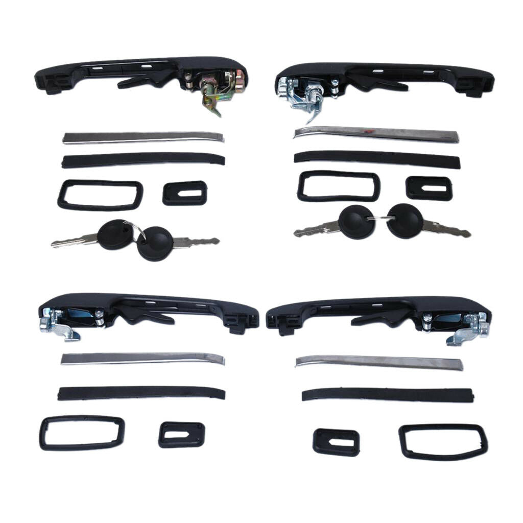 Car Front Rear Exterior Door Handle Replacement Parts for VW GOLF/  MK2