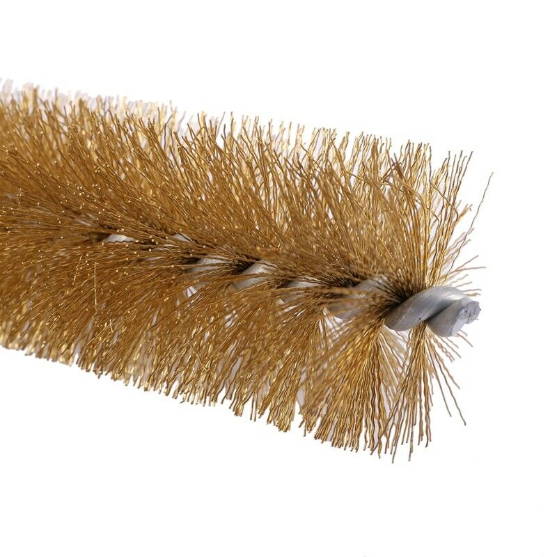 6 Pcs Brass Tube Cleaning Brush Wire Brush Set Cleaning Polishing Tool Brass WB7