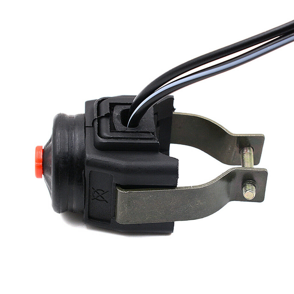 Horn Starter/Kill Switch for Pit Bike Go Cart ATV 7/8'' Handlebar Red