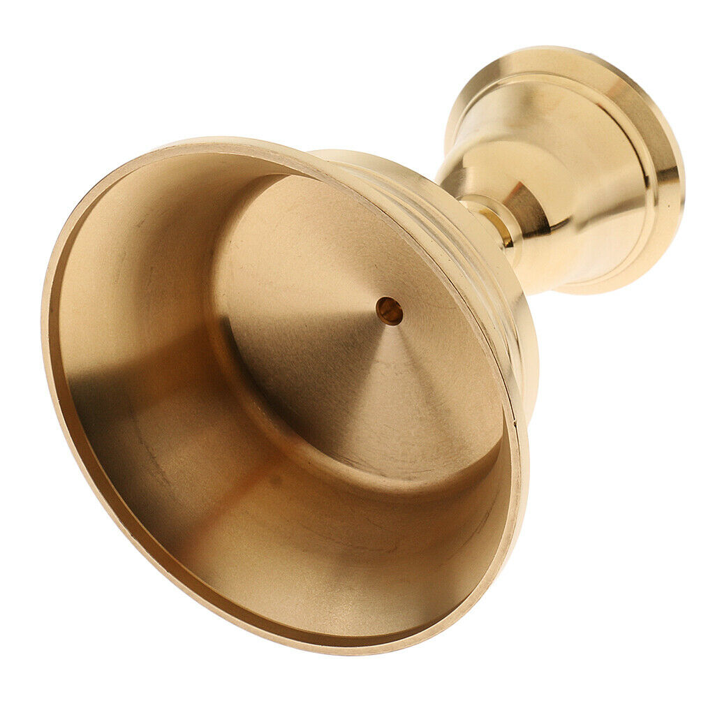 Copper Candle Holder Ghee Lamp Holder Tibetan Brass Oil Lamp Caliber 9.5cm