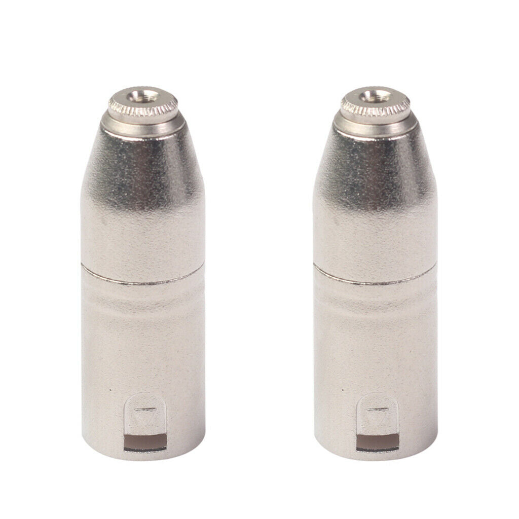 Alloy 3.5mm XLR 3-Pin Female to XLR 3-Pin Male SA533 54x18mm 0.71x2.13 inch