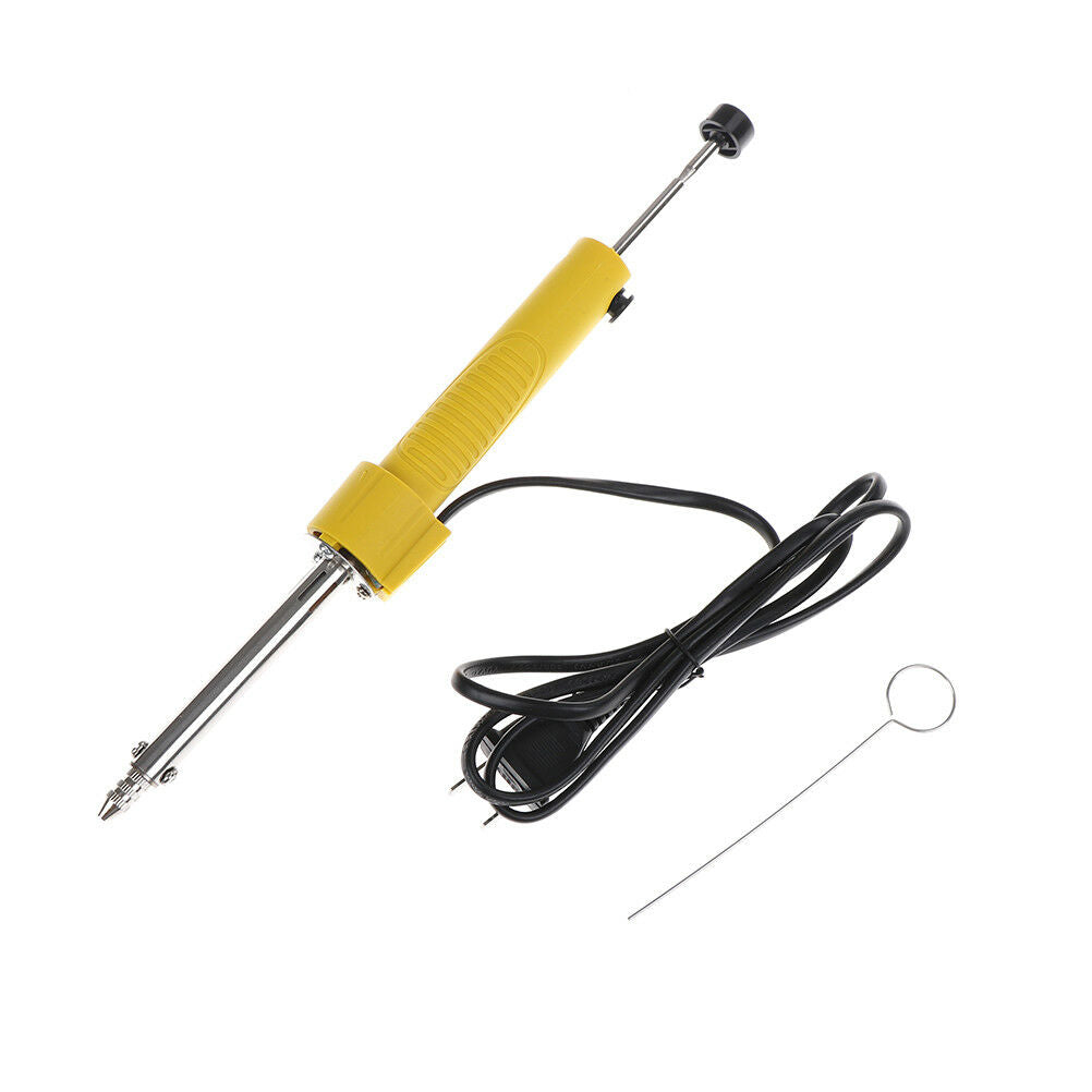 30W 220v electric vacuum solder sucker desoldering pump iron gunDD