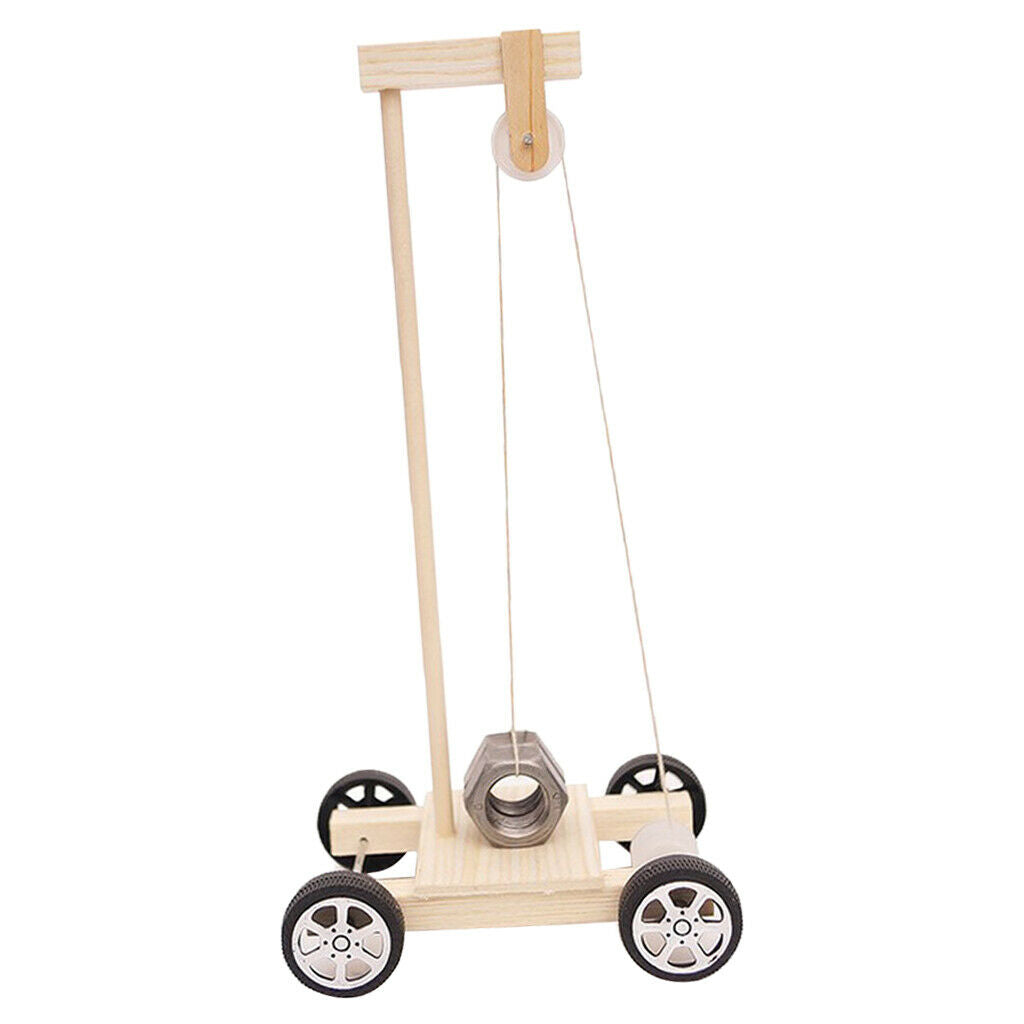 Puzzle DIY Technology Gravity Power Car Physical Experiment Teaching Tool