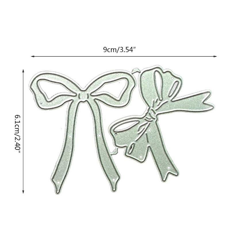 Bows Metal Cutting Dies Stencil DIY Scrapbooking Album Paper Card Template Mold