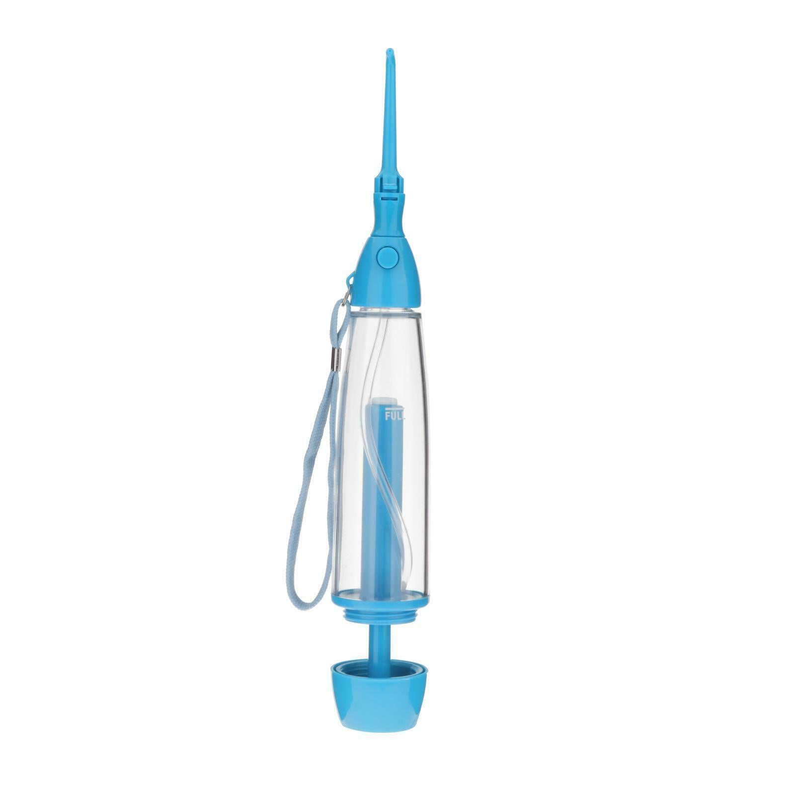 Cordless Manual Water Flosser 75ml Oral Irrigator Travel Teeth Cleaner