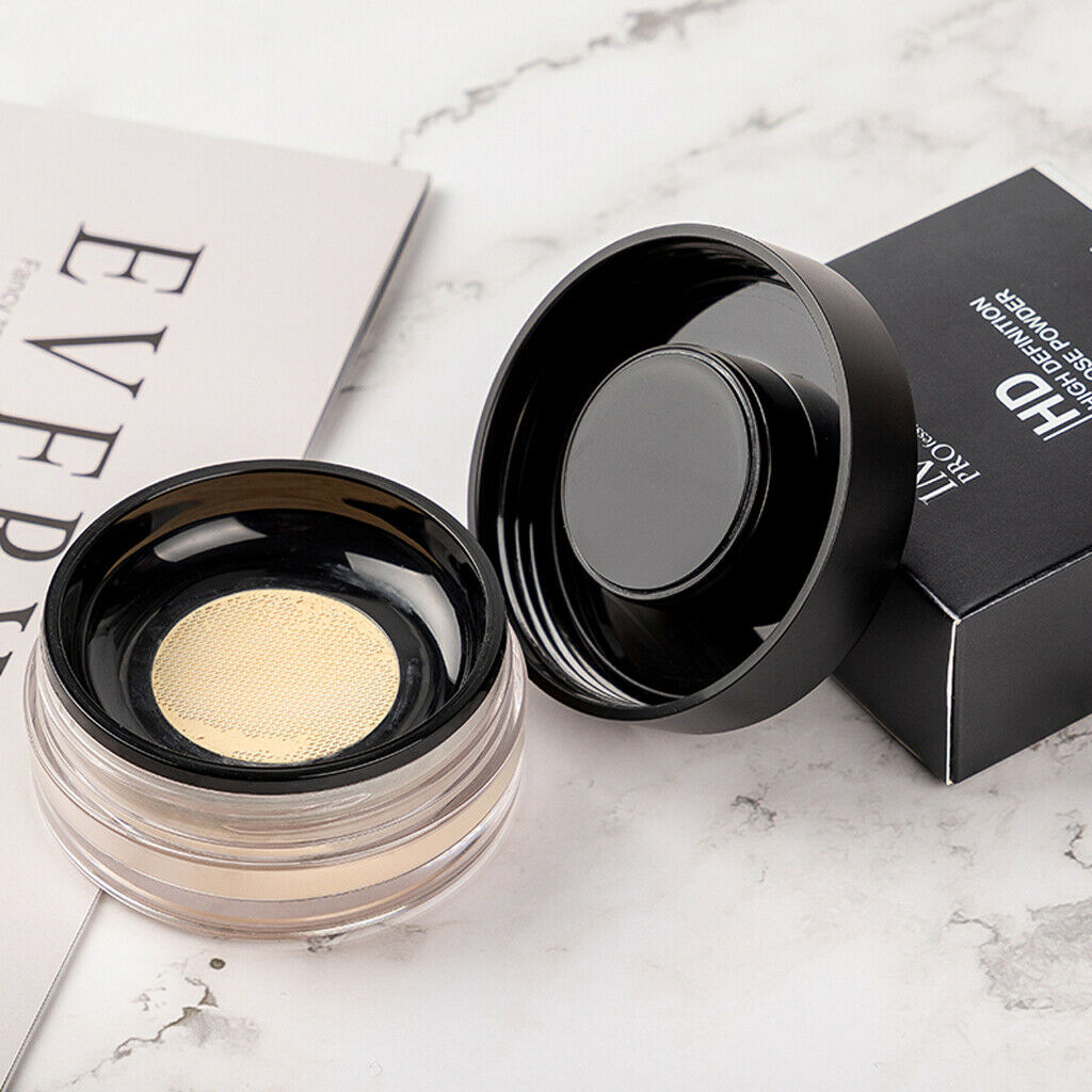 Oil Control Poreless Makeup Finishing Foundation Mattifying Powder Beige