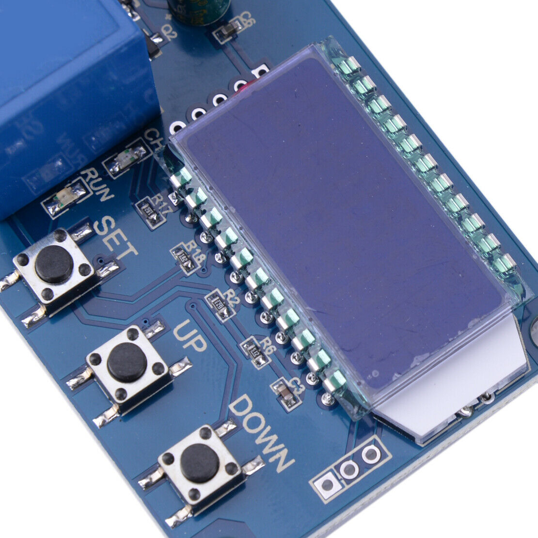 30A LCD Display Lithium Battery Charging Control Module Switch Protect Board Atn
