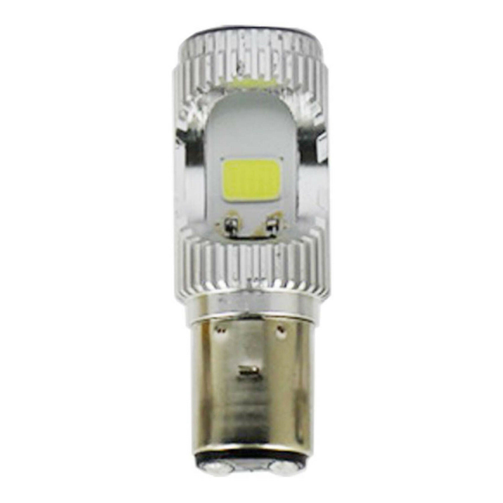 1* H6 BA20D DC12V 24V 36V LED Motor Moped/Scooter/ATV Headlight Bulb Light H/L