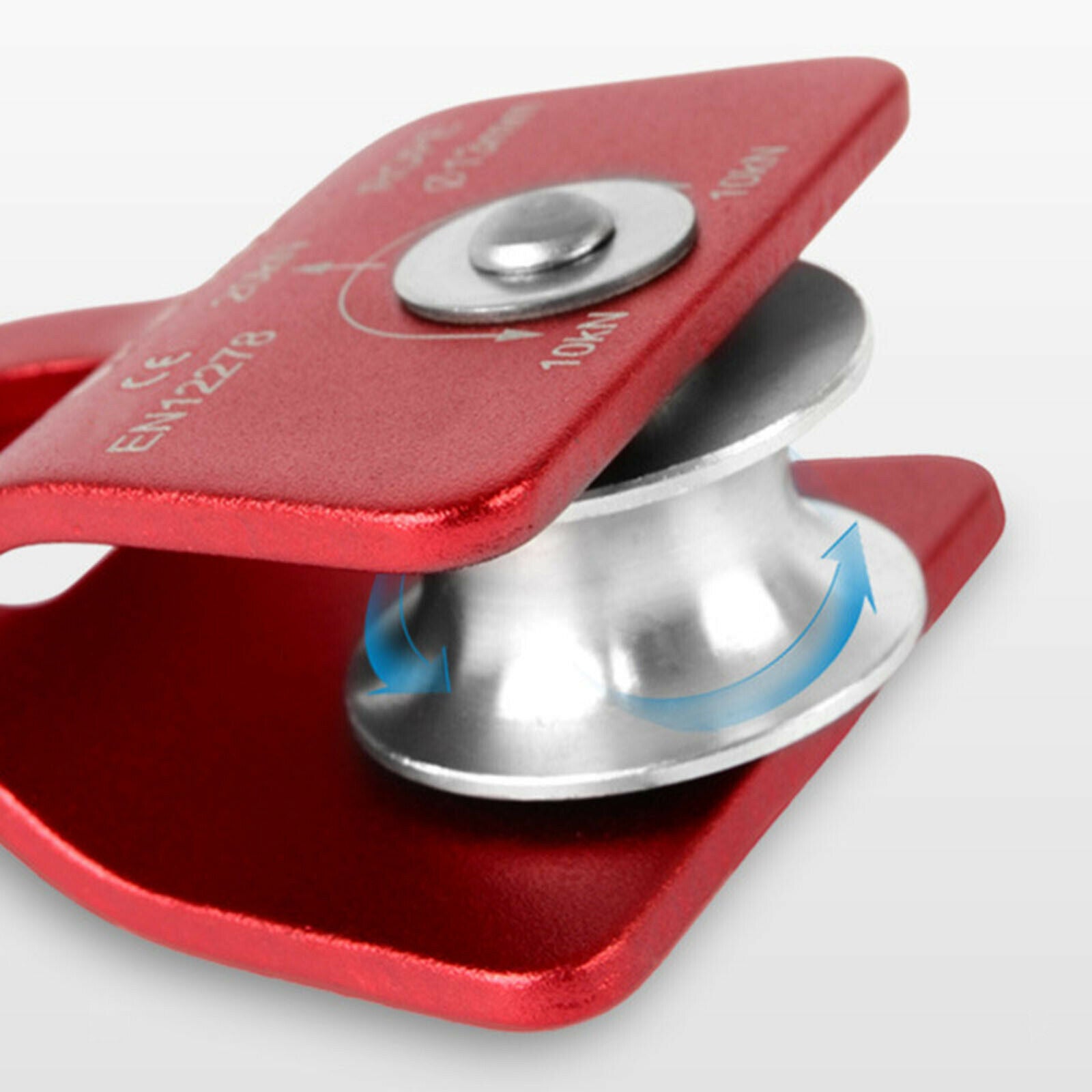 20KN Outdoor Pulley for Rock Arborist Tree Climbing Mountaineering Rigging