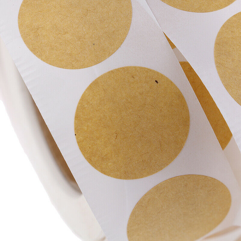 500pcs/set Blank round craft Stickers seal labels DIY stickers for PacYX.l8