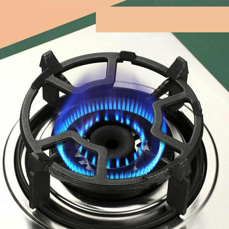 Multipurpose Cast Iron Wok Pan Auxiliary Rack for Gas Stove with Burner Kitc Tt