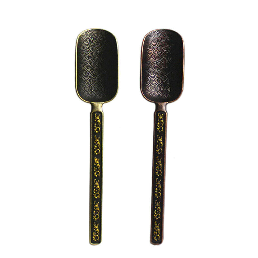2xRetro Tea Scoop Tea Leaf Spoon Chinese kongfu Tea Accessories Tool