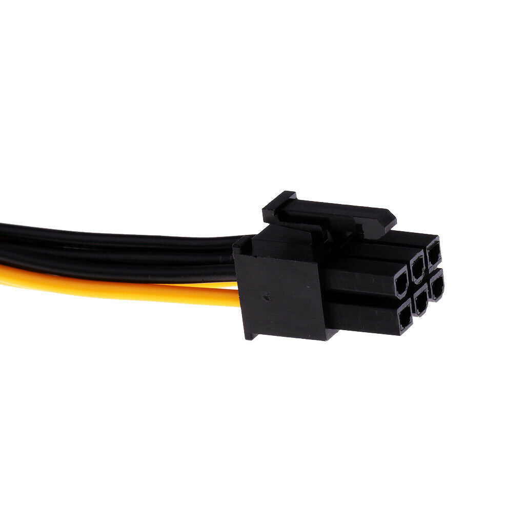 5Pcs Sata Cpnverter Cable Sata 15Pin Power to 6Pin Graphics Video Card Cable