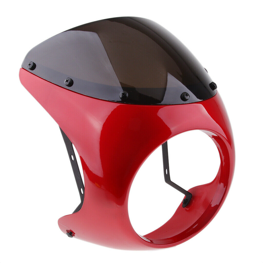 Headlight Fairing Wind Screen Windshield Cover Mounting Screw Red