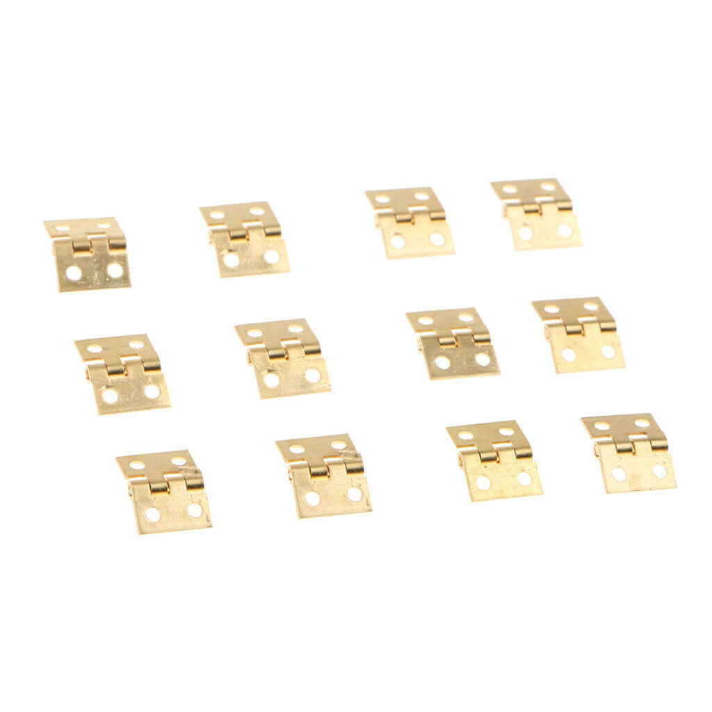 24 Pieces  Hinge Hinges with Screws Set