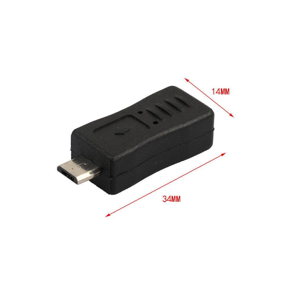 12Pcs/Set Micro USB, USB A, Mini 5Pin Adapter OTG For Android Tablet Phone