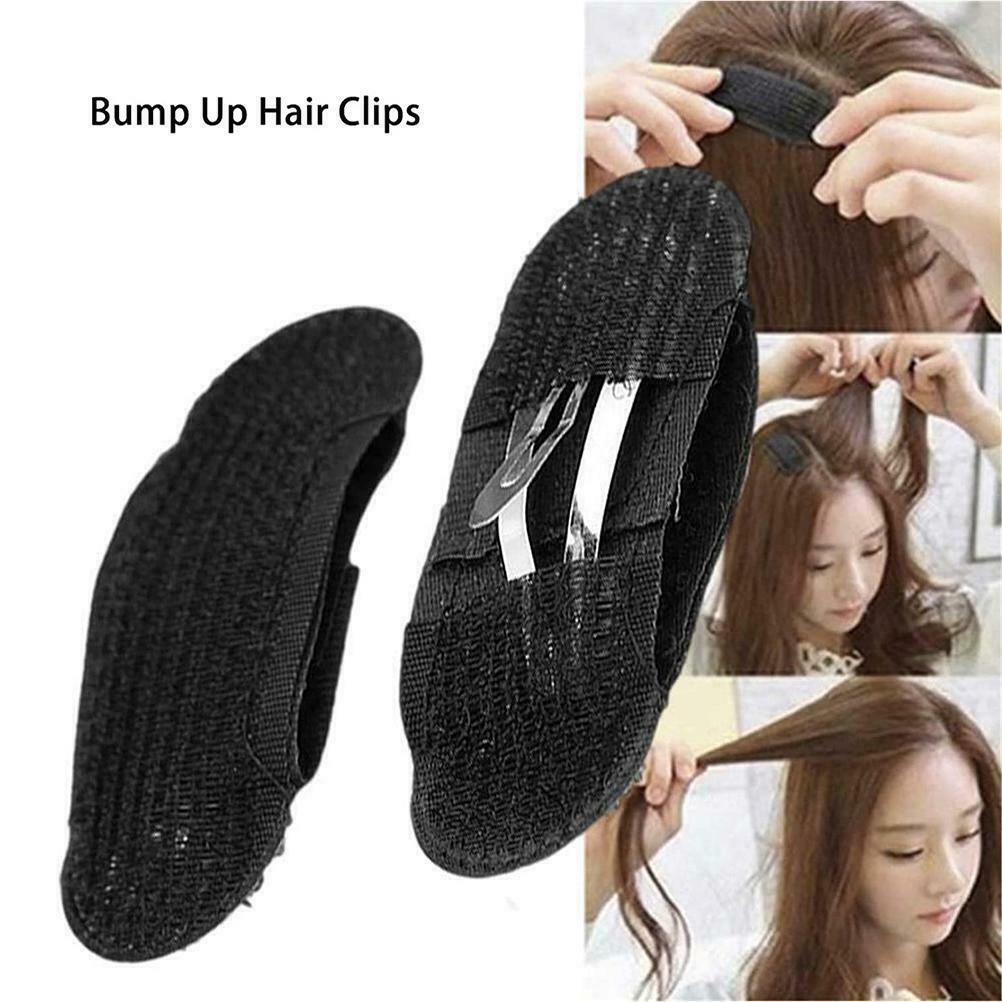 4Pcs Hair Clips Sponge Bump It Up Volume Base Hair Inserts Invisible Hair Pins