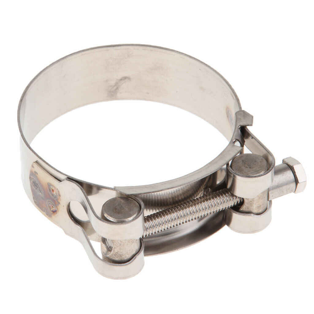 Motorcycle Exhaust Pipe Clamp Muffler Silencer Clip 60-63mm/64-67mm